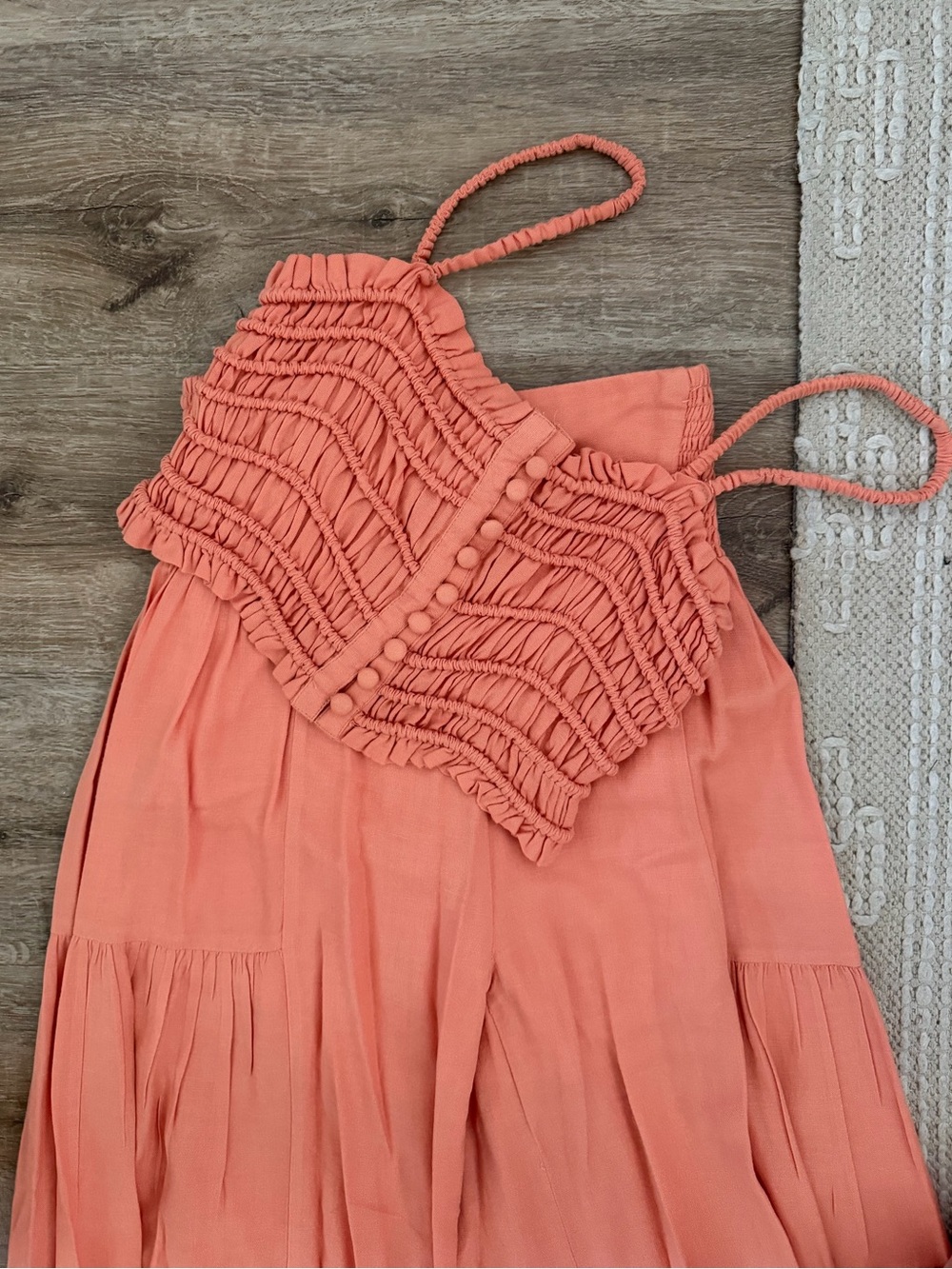 Vintage Havana Coral Tank and Palazzo Pant Set